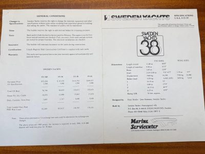 1985 Sweden Yachts 38 | 38ft